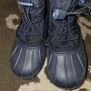 Toddler Girl's polo rain/snowboots